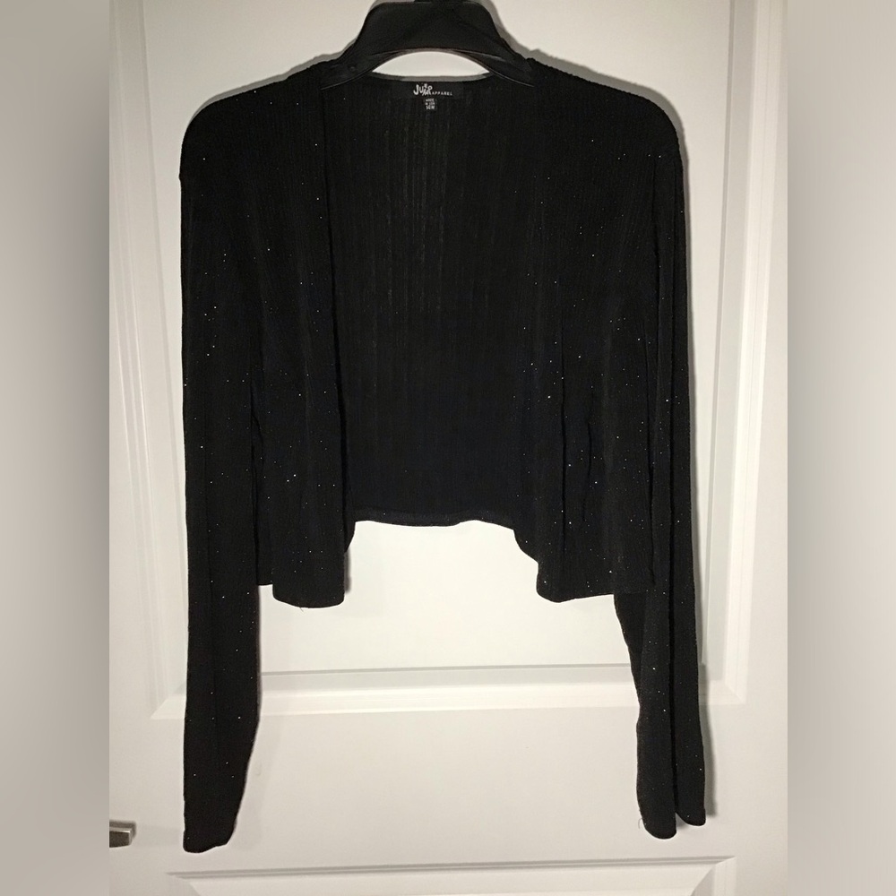 Jump Apparel Classic Black Women's Shrug 14W